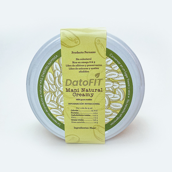 Datofit Mantequilla De Mani Creamy 220 gr