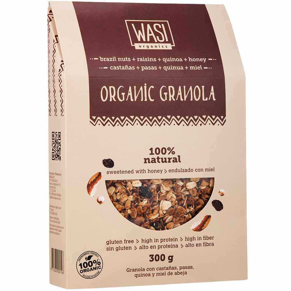 Wasi Organics Granola Castañas 300 gr