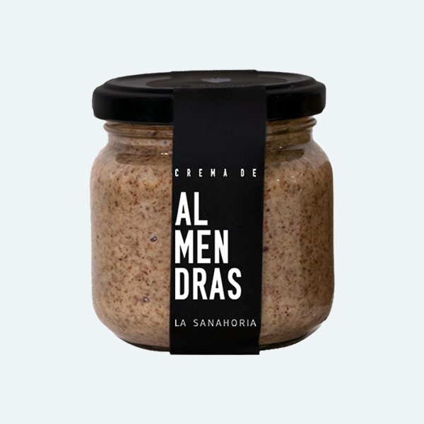 La Sanahoria Mantequilla Almendras 200 gr