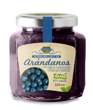 Arandanos Del Huerto Mermelada Arandanos 314 ml