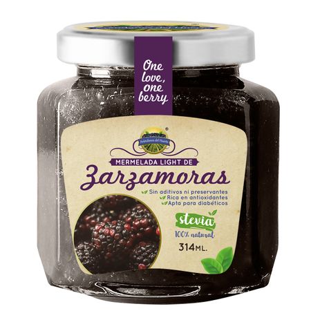 Arandanos Del Huerto Mermelada Zarzamora 314 ml