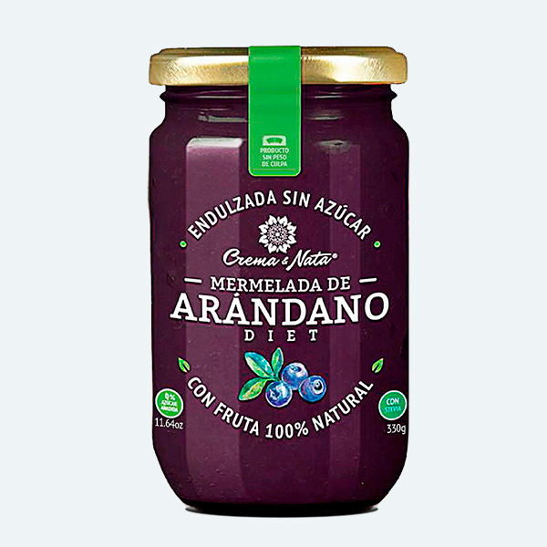Crema & Nata Mermelada Arandano 330 gr