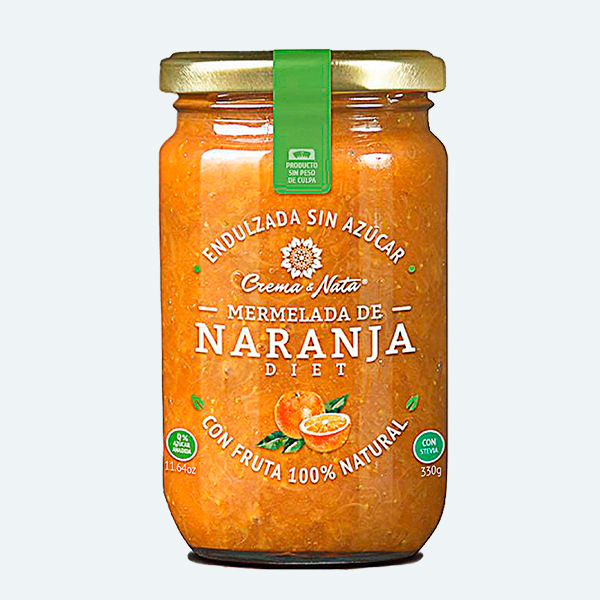 Crema & Nata Mermelada Diet Naranja 330 gr