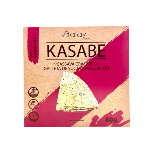 Kasabe Galleta De Yuca Ajonjoli 80 gr
