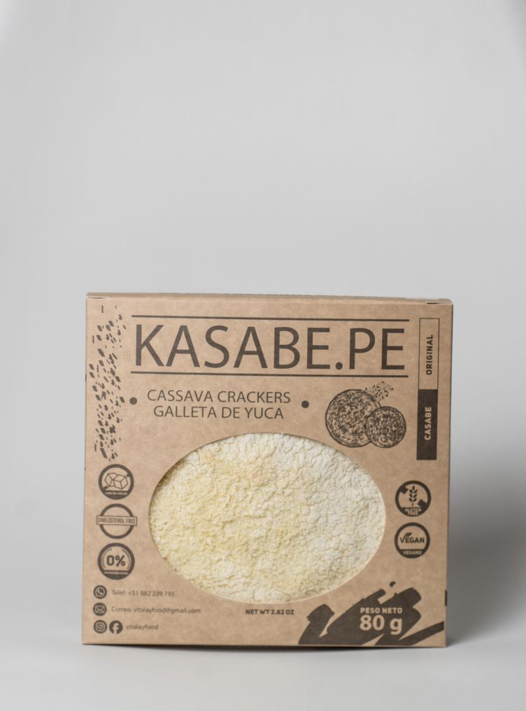 Kasabe Galleta De Yuca Original 80 gr