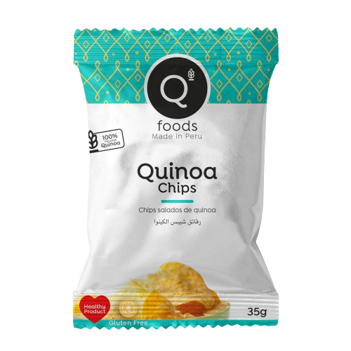 QFoods Chips Quinua 35 gr