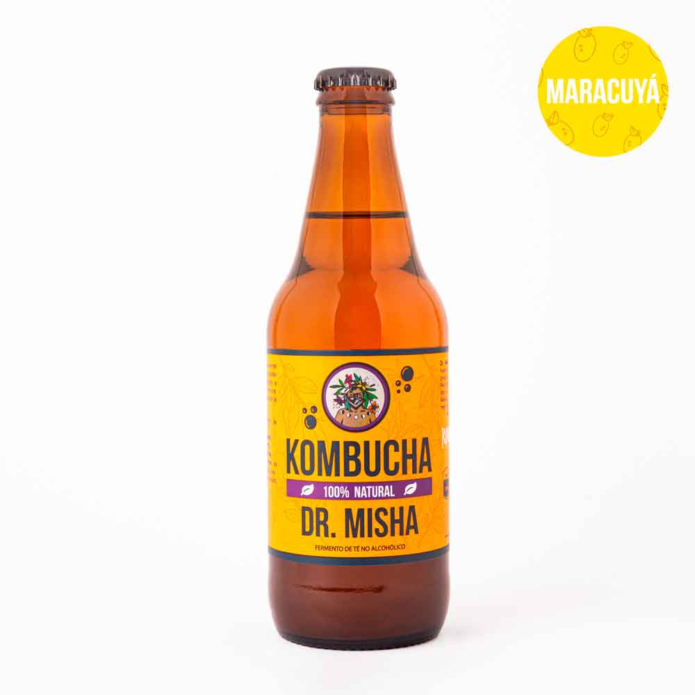 Dr. Misha Kombucha Maracuya 330 ml