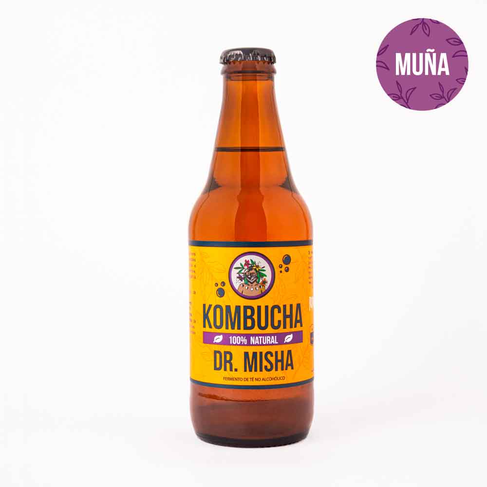 Dr. Misha Kombucha Muña 330 ml