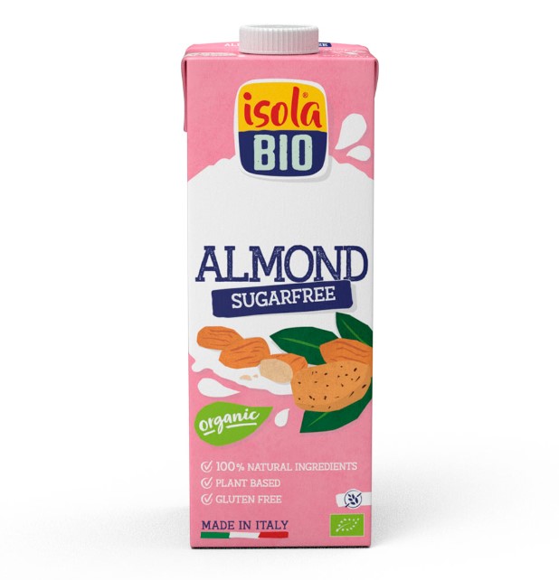 Isola Bio Bebida De Almendras Sin Azucar 1 Lt