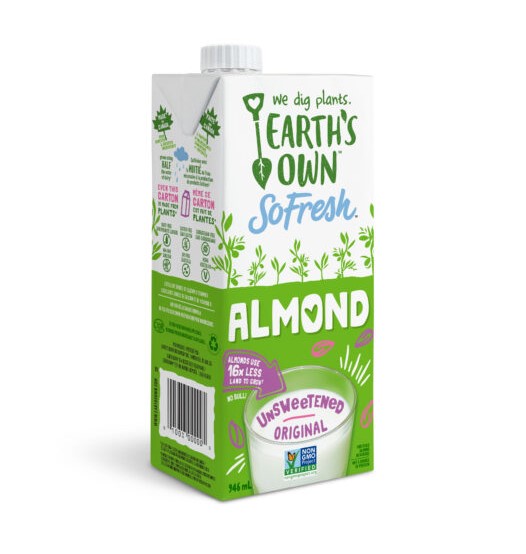 Earth's Own Bebida de Almendras Sin Azucar 946 ml