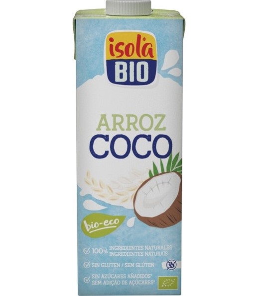 Isola Bio Bebida De Arroz Coco 1 Lt