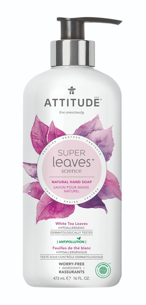 Attitude Jabon de Manos Te Blanco 473 ml