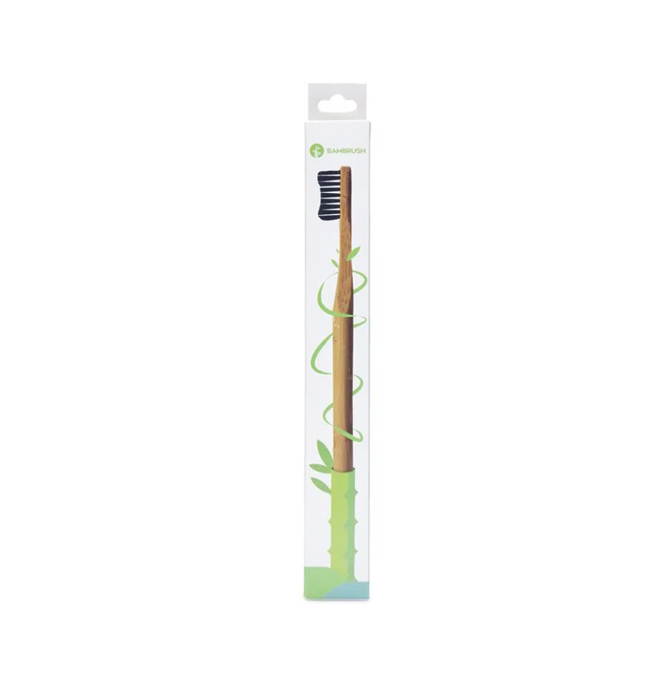 Bambrush Cepillo De Dientes Negro