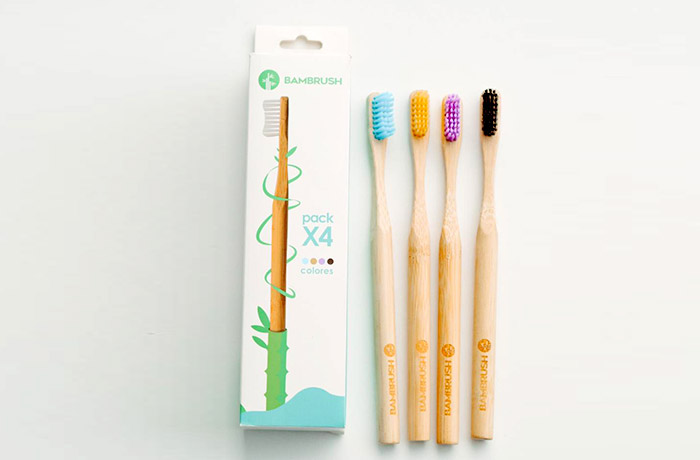 Bambrush Cepillo De Dientes Pack 4 Und