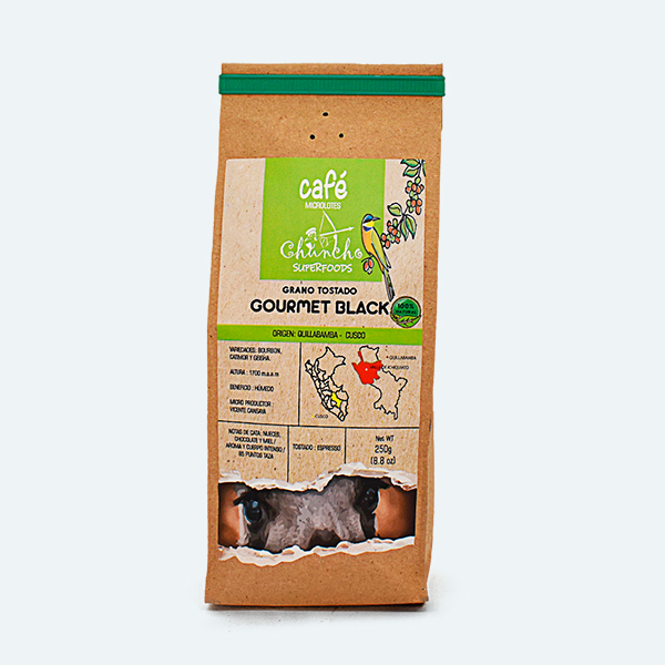 Chuncho Cafe Tostado Grano 250 gr