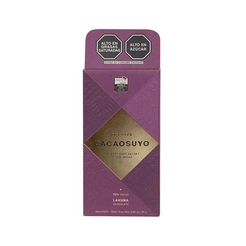 Cacaosuyo Chocolate 70% Lakuna Amazonas 70 gr
