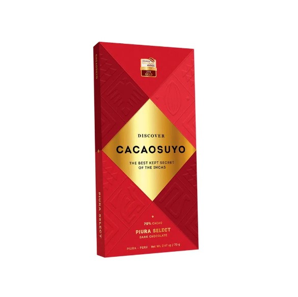 Cacaosuyo Chocolate 70% Piura Select 70 gr