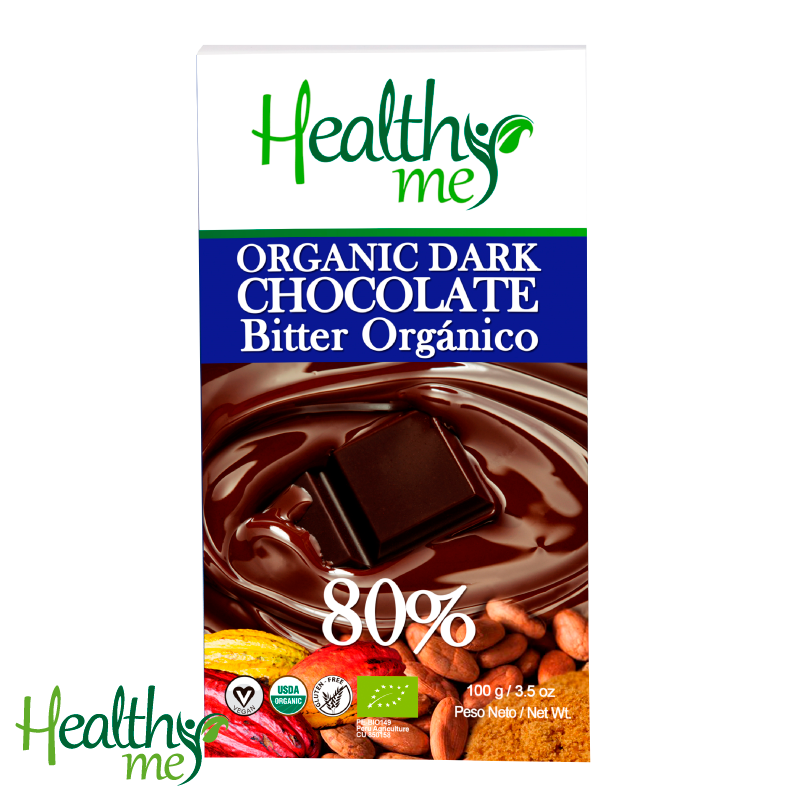Healthy Me Chocolate Dark 80% 100 gr