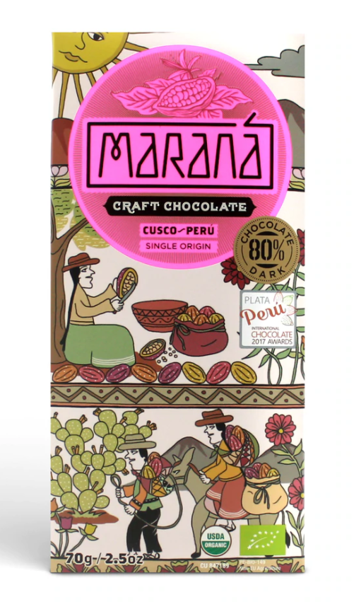 Marana Chocolate Cusco Dark 80% 70 gr