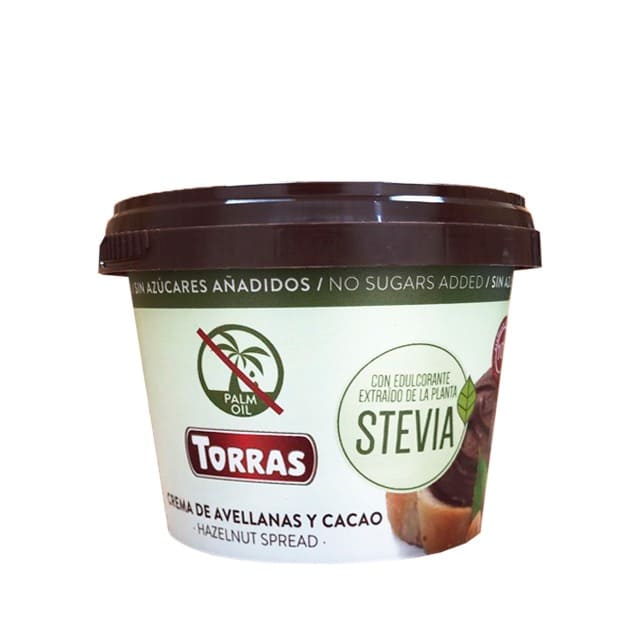 Torras Crema de Cacao Avellanas con Stevia 200 gr