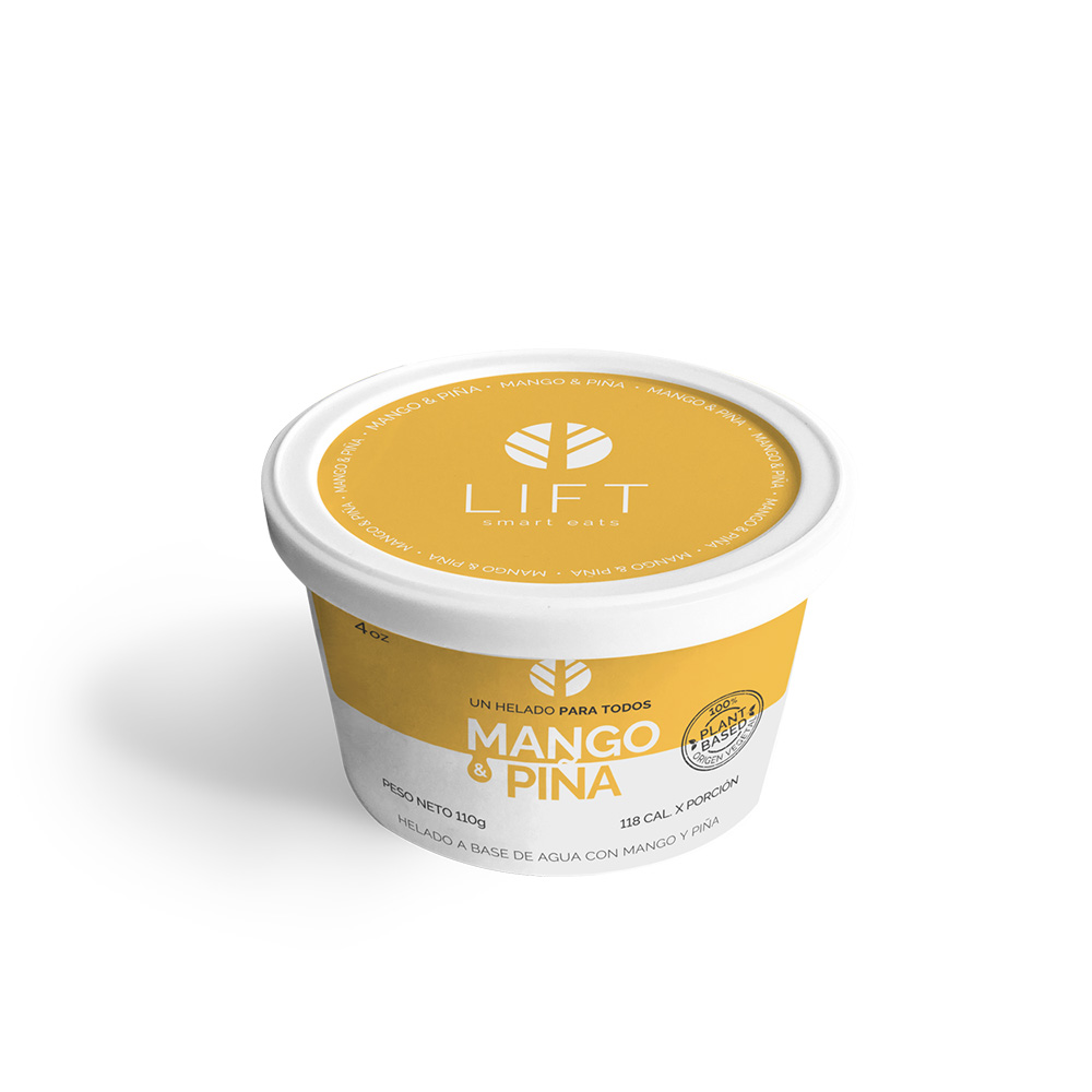 Lift Helado Mango & Piña 4 oz