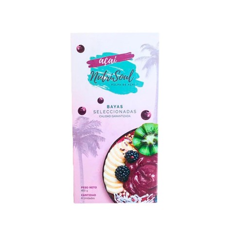 Belavita Pulpa Acai Guarana Pack 4 Und