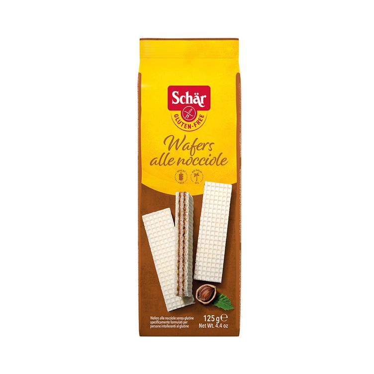 Schar Wafer de Avellanas 125 gr