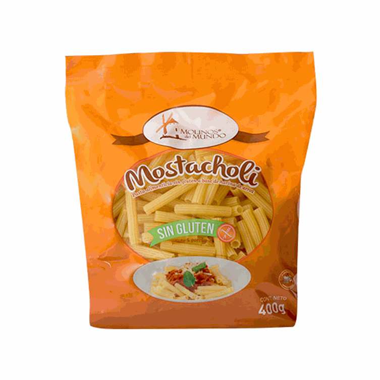Molinos del Mundo Pasta Mostacholi 400 gr