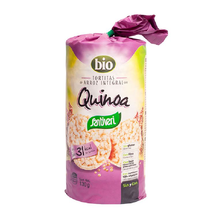 Santiveri Tortitas De Quinua y Arroz Integral 125 gr