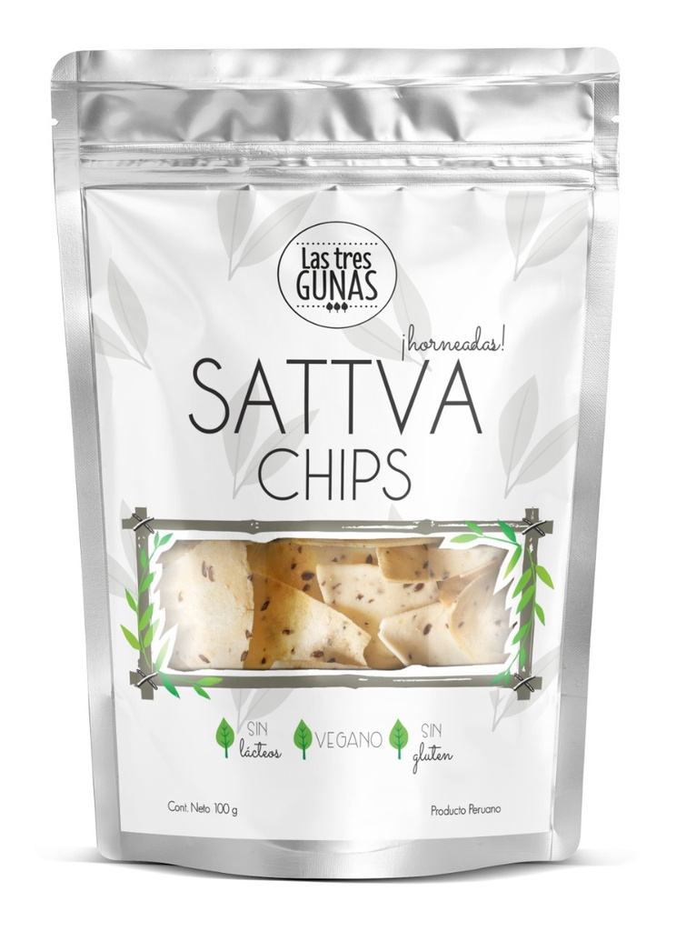 Las Tres Gunas Sattva Chips Clasicas 100 gr