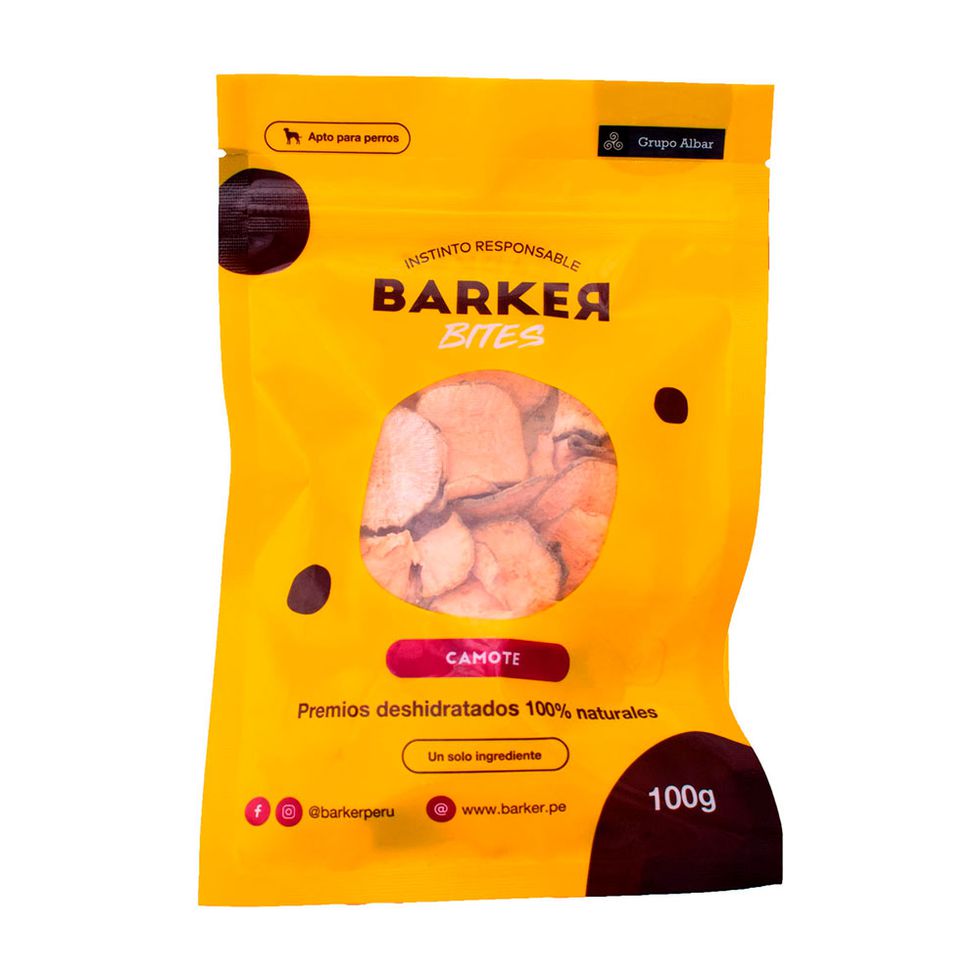 Barker Bites Camote Deshidratado 100 gr