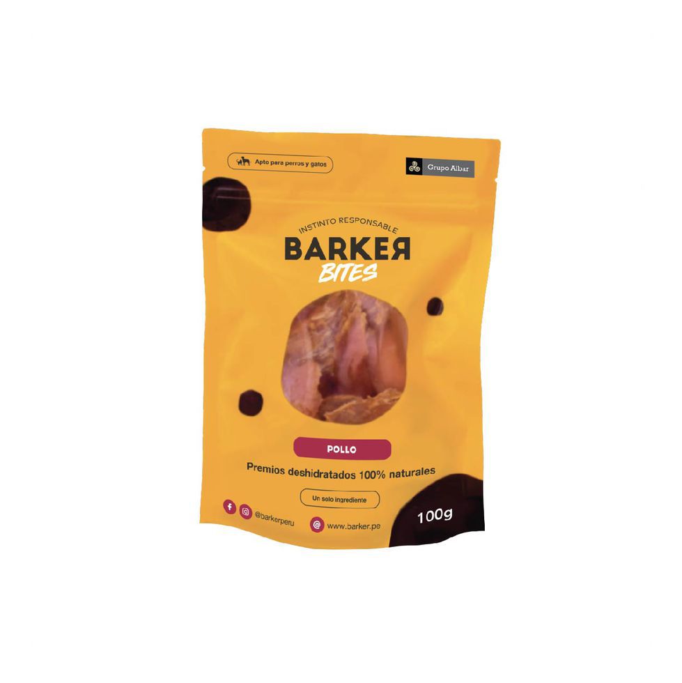 Barker Bites Pollo Deshidratado 100 gr