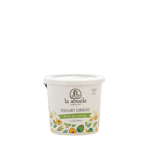 La Abuela Yogurt Griego Bajo Grasa Lucuma 150 gr