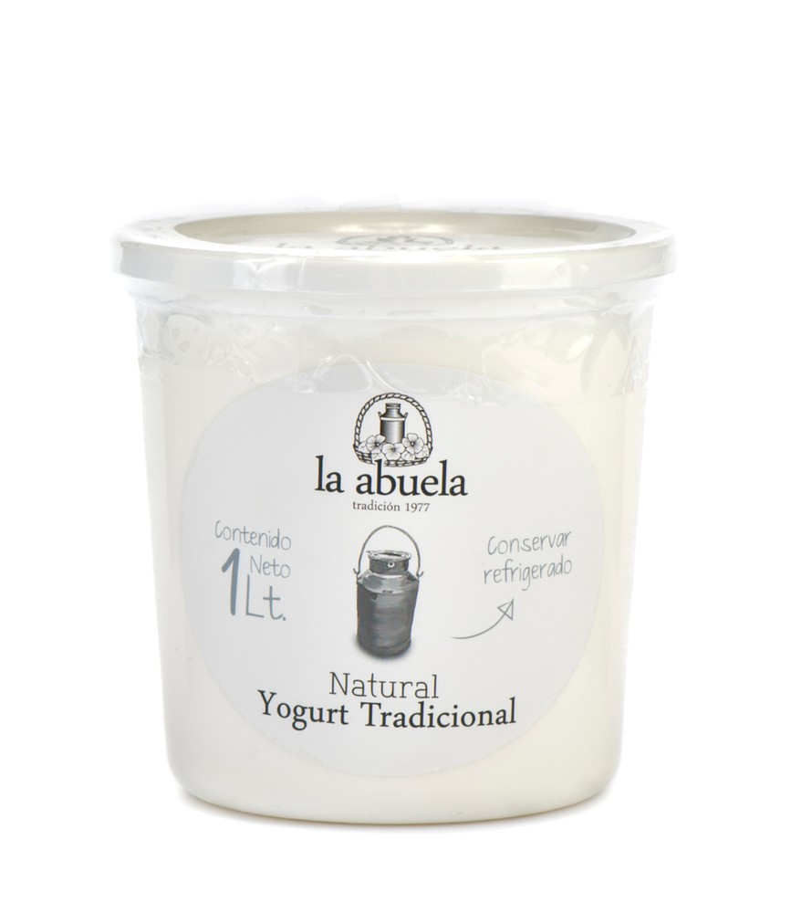 La Abuela Yogurt Tradicional Natural 1 Lt