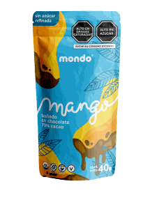 Mondo Mango Bañado En Chocolate 70% 40 gr