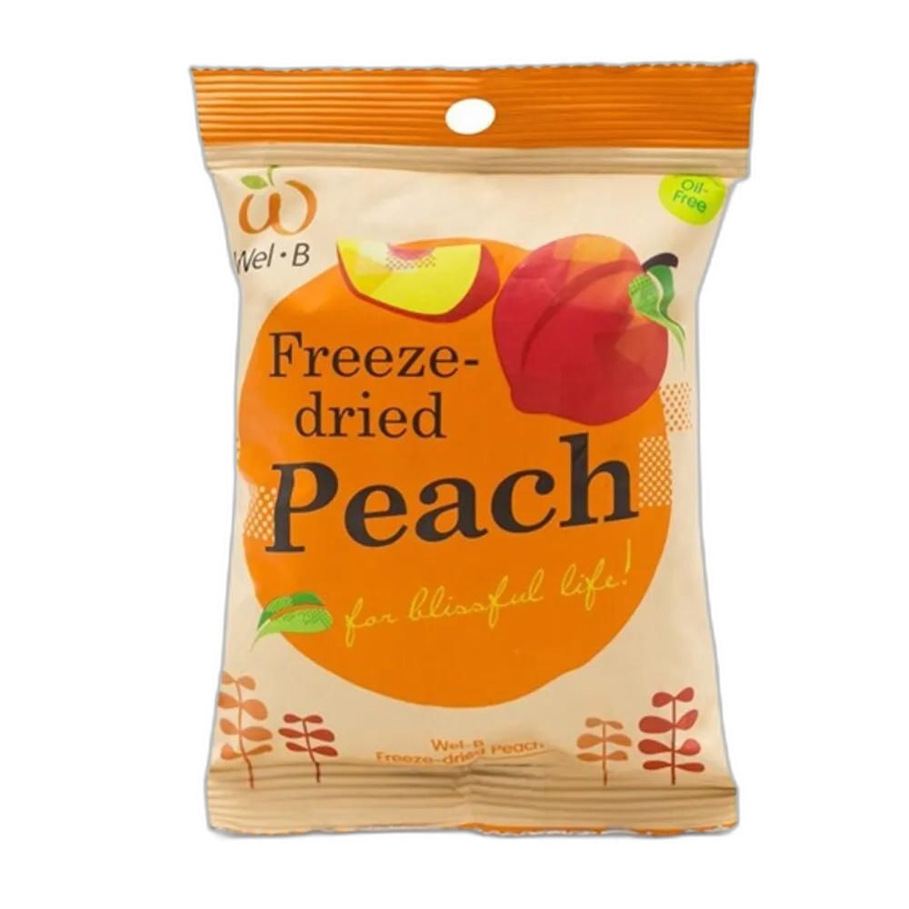 Wel-B Duraznos Liofilizados 14 gr