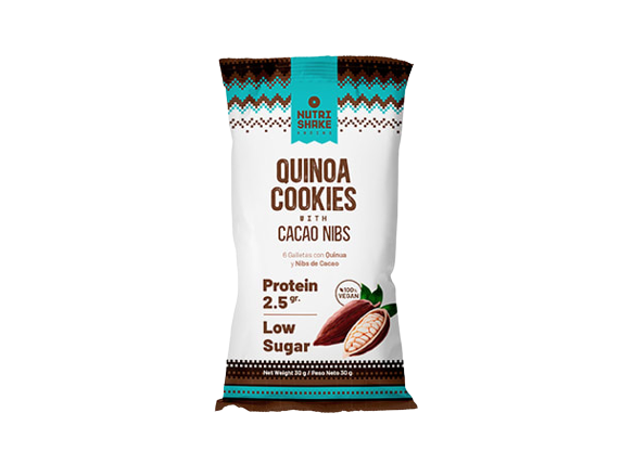 Nutrishake Andino Galleta Quinua y Nibs Cacao 30 gr
