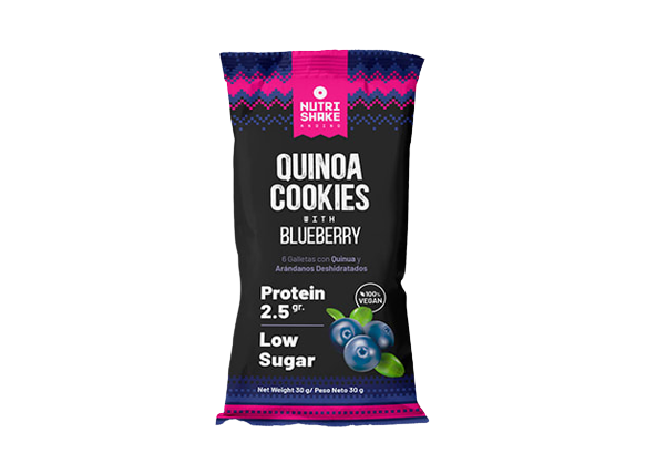 Nutrishake Andino Galleta Quinua y Blueberry 30 gr