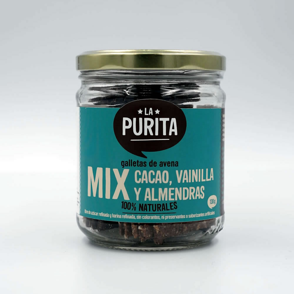 La Purita Galletas Mix Frasco 130 gr
