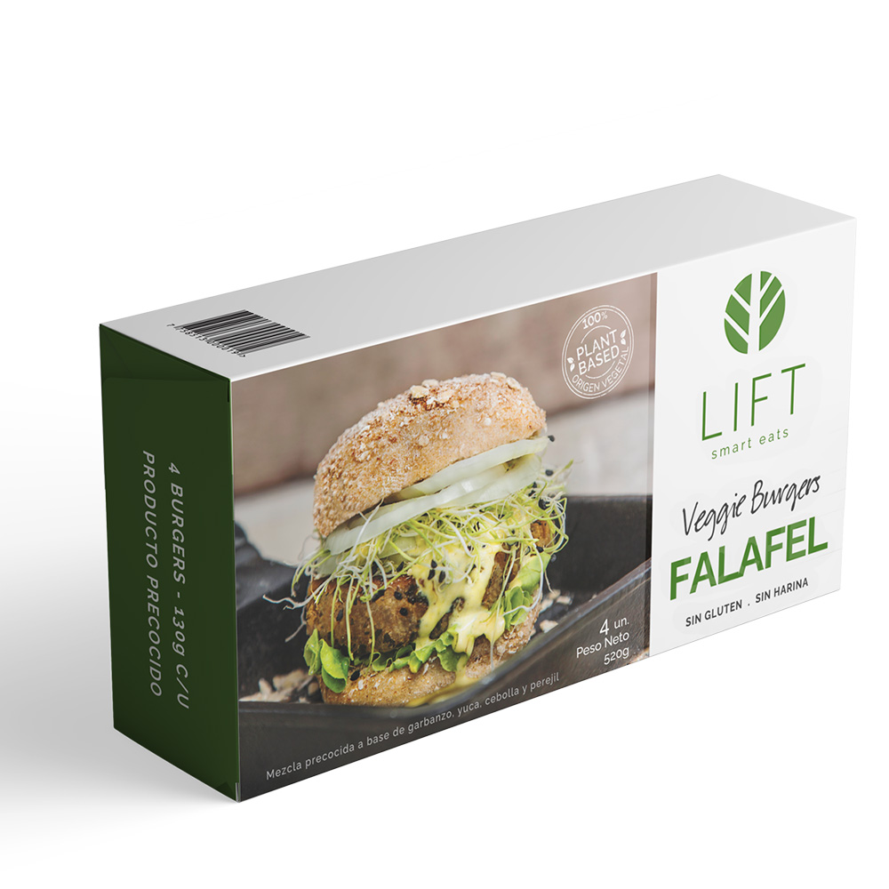 Lift Veggie Burgers Falafel 4 Und