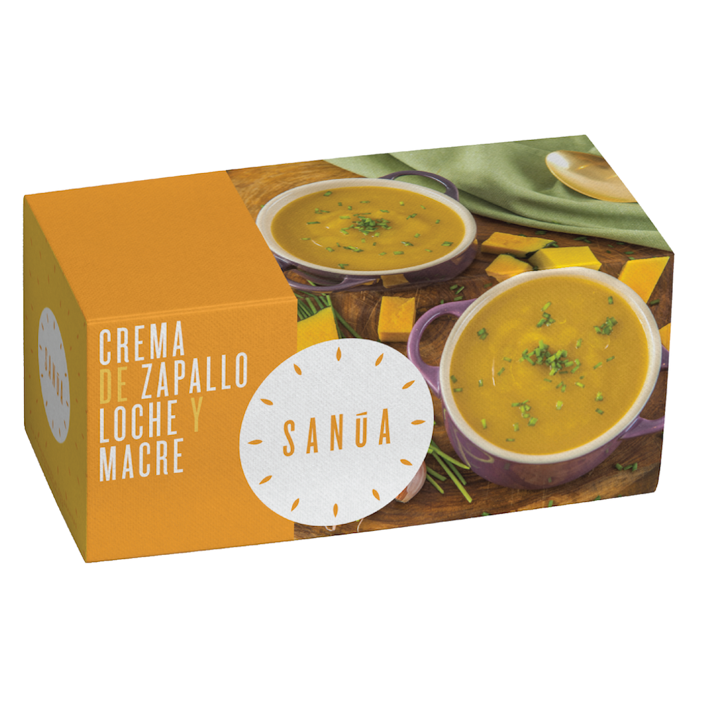 Sanua Crema de Zapallo Loche y Macre 480 gr