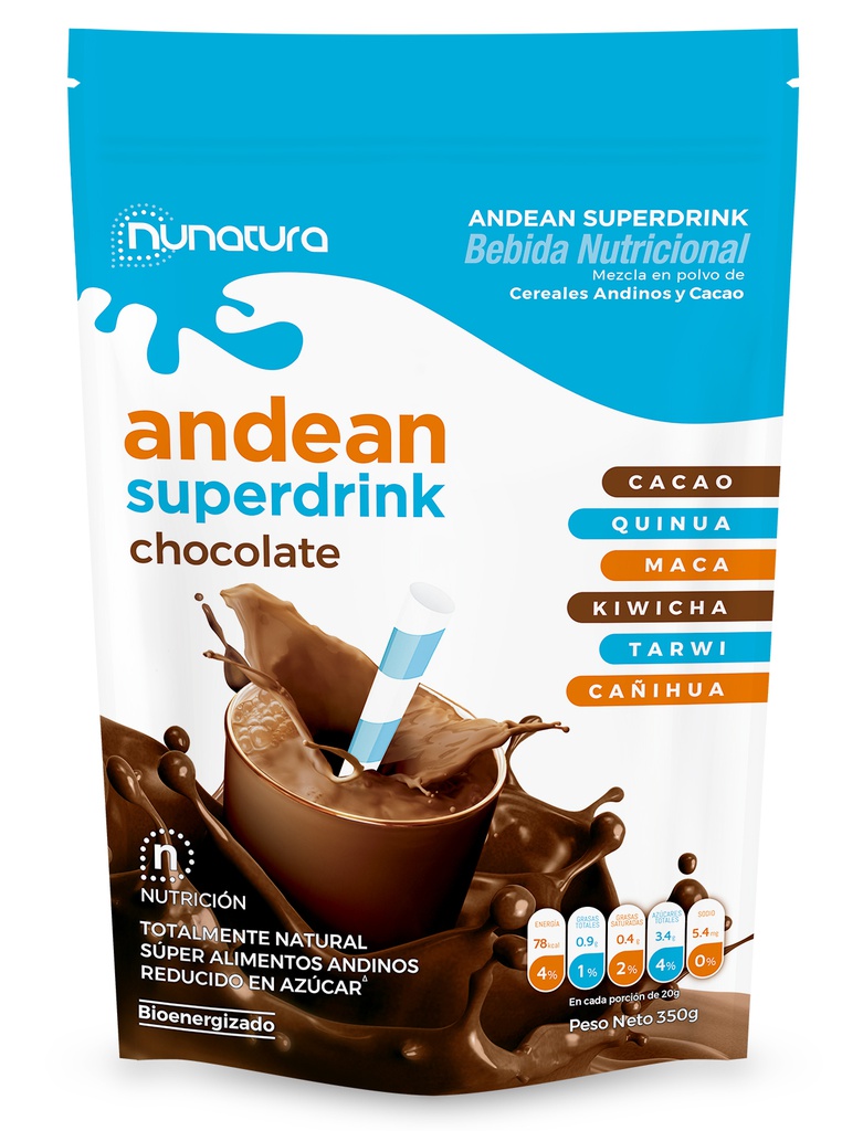 Andean Superdrink Chocolate 350 gr