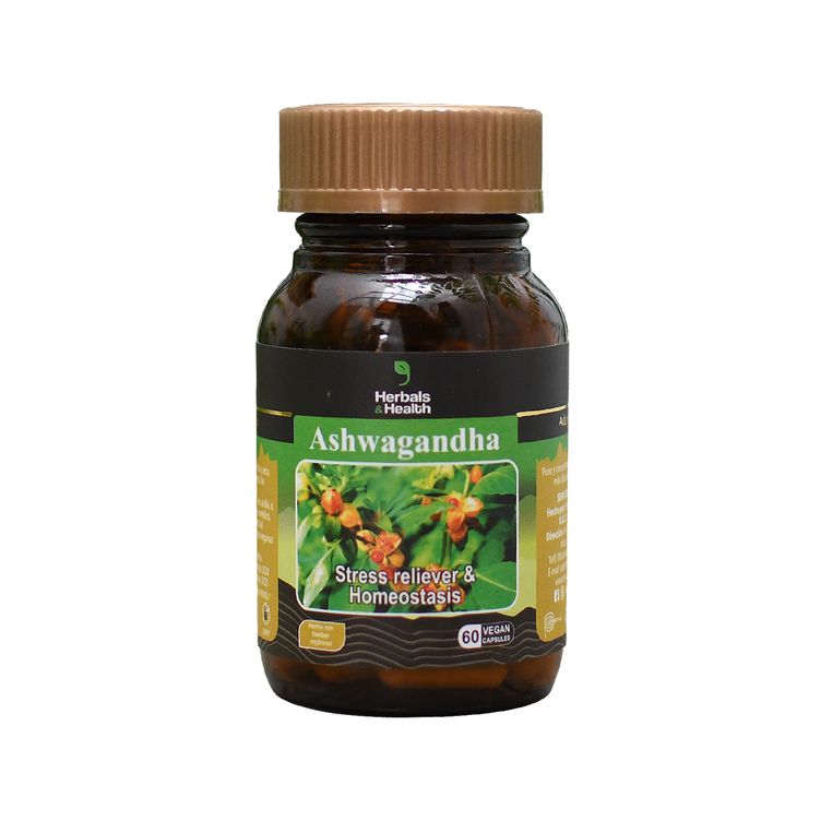 Herbals & Health Ashwagandha Capsulas 60 Und