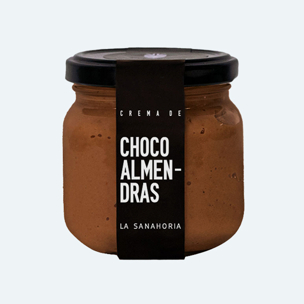 La Sanahoria Mantequilla Choco Almendras 200 gr