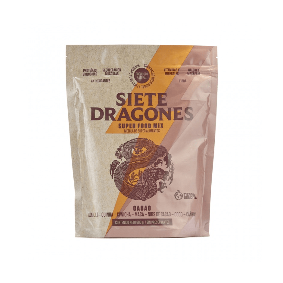 Siete Dragones Super Alimento Nibs Cacao 600 gr