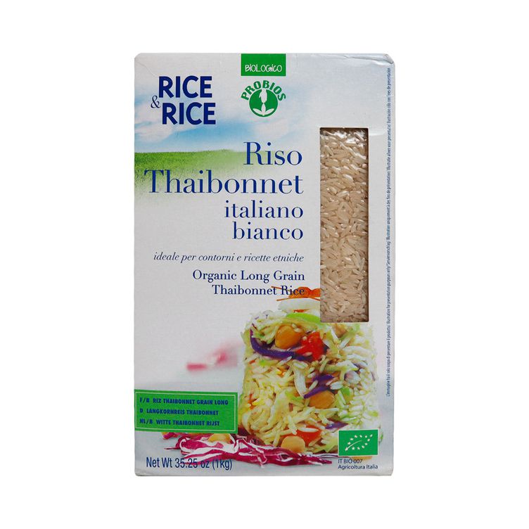 Rice & Rice Arroz Blanco Tailandes Caja 1 Kg