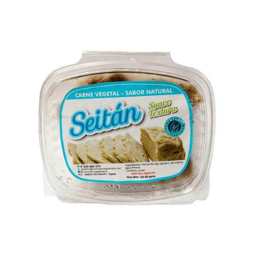 Como Ser Vegetariano Seitan Natural 330 gr
