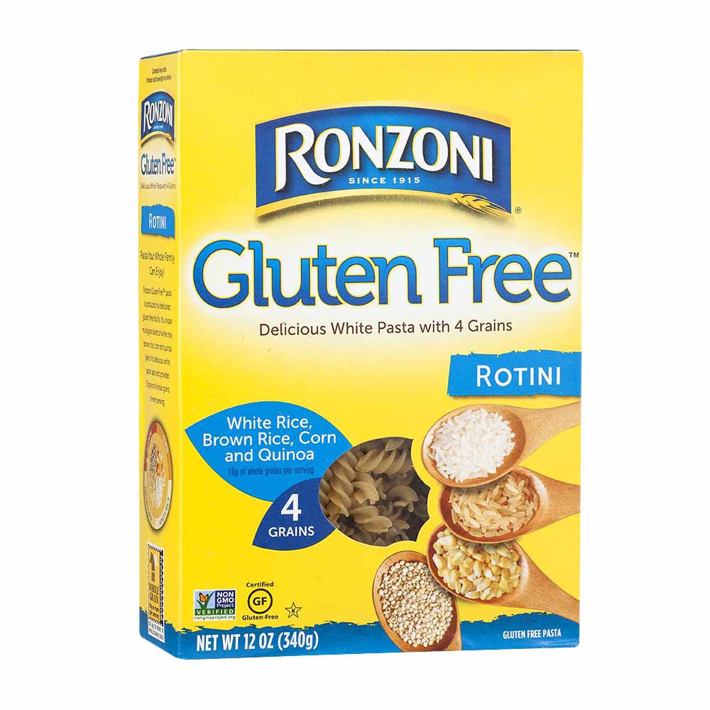 Ronzoni Pasta Sin Gluten Rotini 340 gr