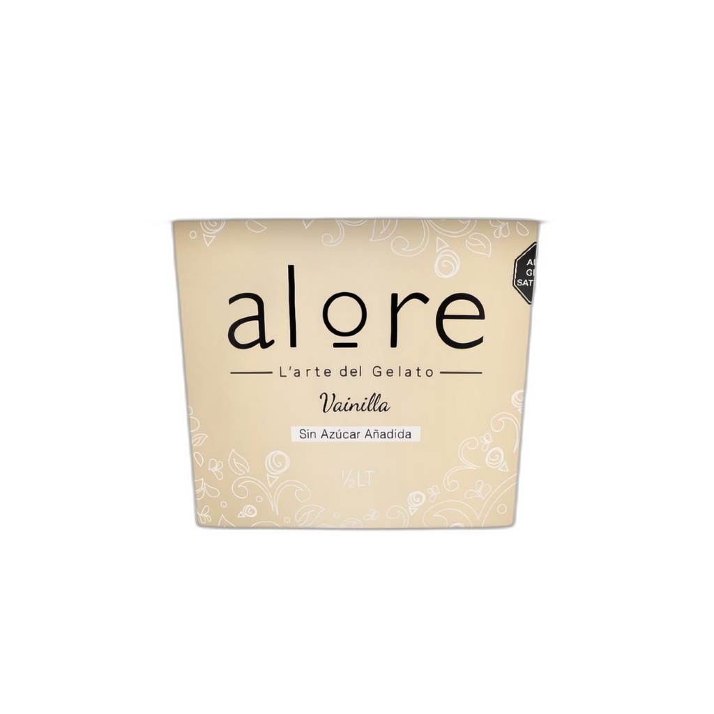 Alore Helado Vainilla 500 ml