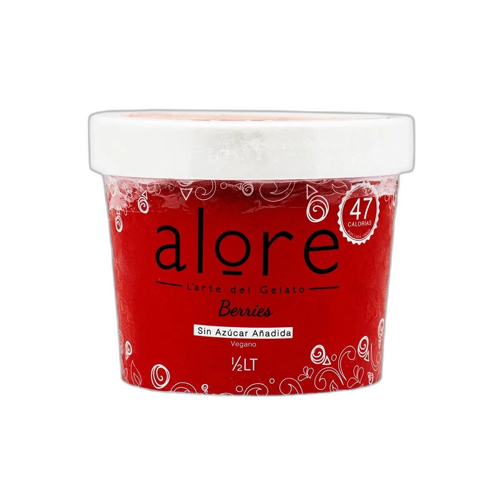Alore Helado Berries 500 ml